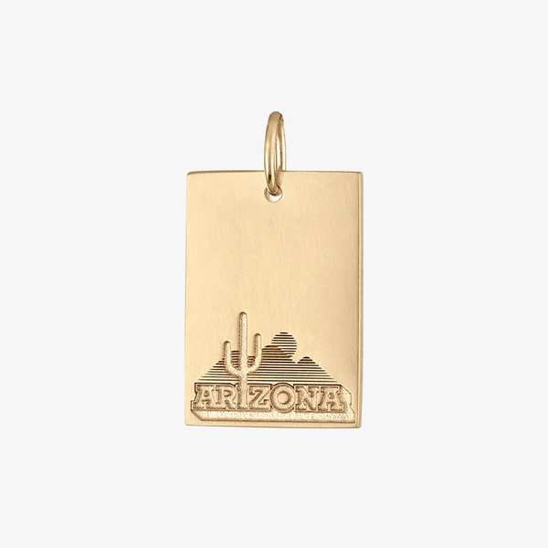 Arizona Vintage Rectangle Pendant
