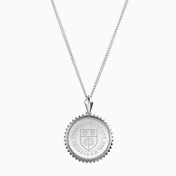 Cornell Sunburst Necklace Sterling Silver