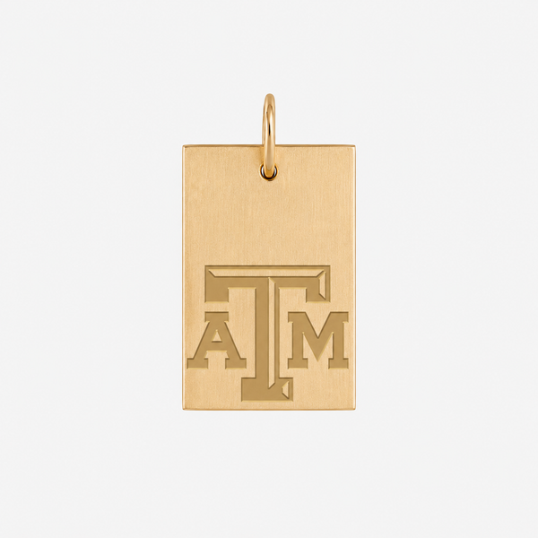 Texas A&M Rectangle Pendant
