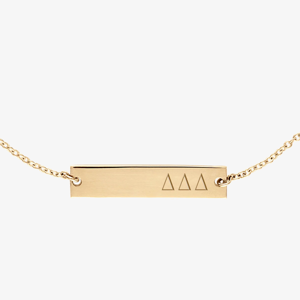 Delta Delta Delta Bracelet