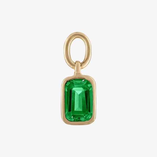 Emerald Earring Charm