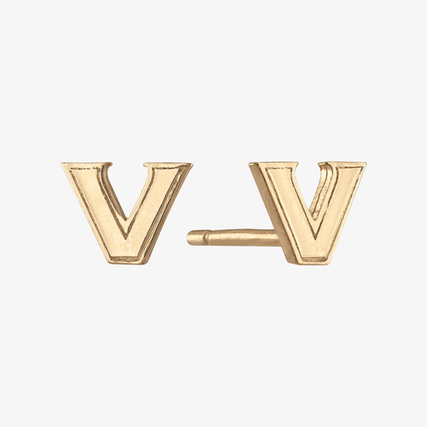 Vanderbilt Logo Stud Earrings