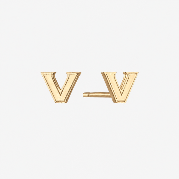 Vanderbilt Logo Stud Earrings