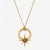 Gold Compass Star Necklace