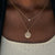 Vanderbilt Diamond Gold Necklace on Figure