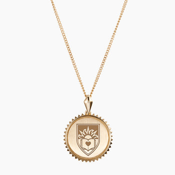 Gold Lehigh Sunburst Necklace