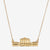 Gold Ole Miss Lyceum Necklace