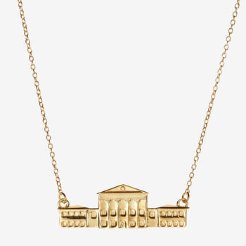 Gold Ole Miss Lyceum Necklace
