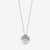 Notre Dame ND Organic Petite Necklace Silver