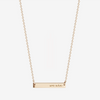 Penn State We Are Horizontal Bar Necklace