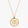 Texas A&M TAMU Gold Necklace