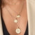 Texas A&M Sunburst Necklace on figure