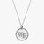 Wake Forest Florentine Necklace Petite Silver