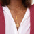 FSU Seminoles Horizontal Bar Necklace