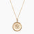 Gold Vermeil 14K Gold Vintage Aubie Sunburst Necklace