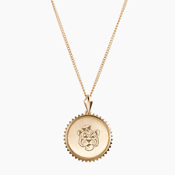 Gold Vermeil 14K Gold Vintage Aubie Sunburst Necklace