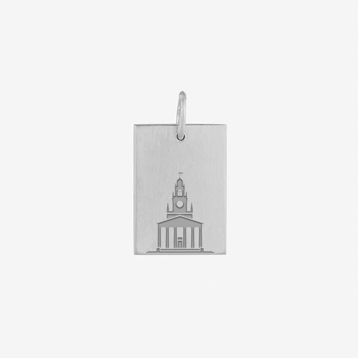 Phillips Academy Rectangle Necklace