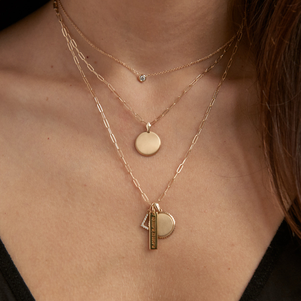 Zeta Tau Alpha Florentine Pendant Petite