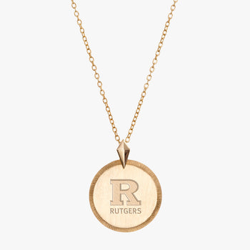 Rutgers Logo Florentine Pendant