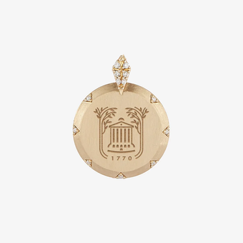 College of Charleston 7-Point Diamond Pendant
