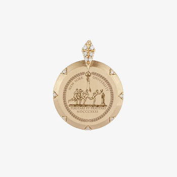 NYU 7-Point Diamond Pendant