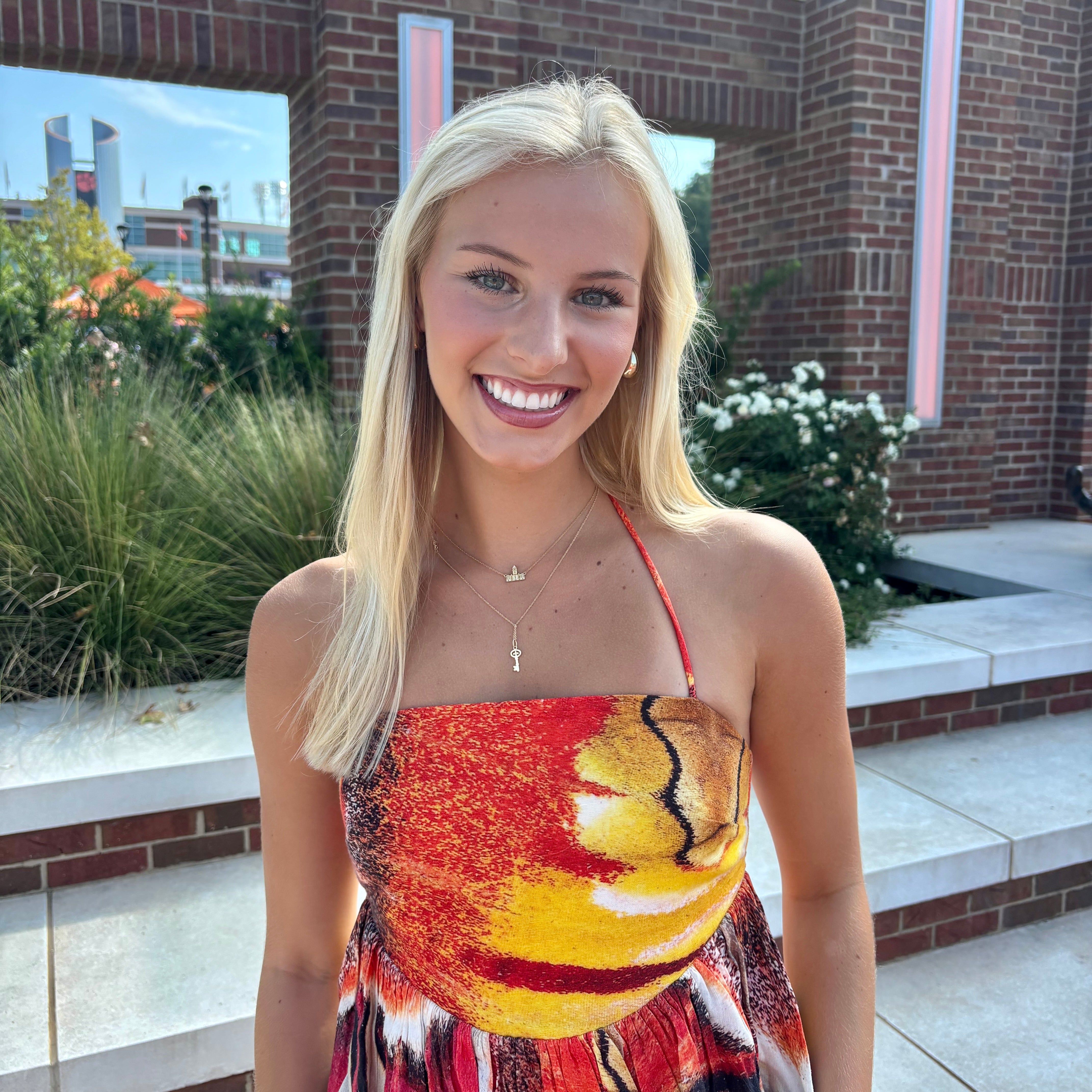 Clemson Tillman Hall Necklace – Kyle Cavan