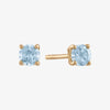 Aquamarine Stud Earrings