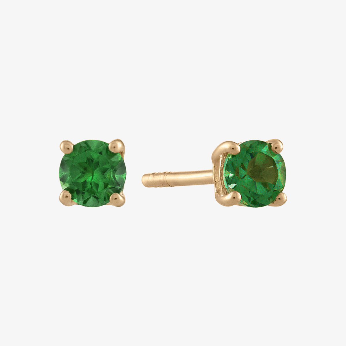 Emerald Stud Earrings