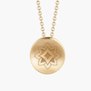 Alpha Sigma Alpha Logo Necklace
