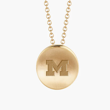 Michigan M Necklace