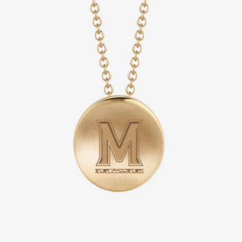 Maryland M Necklace