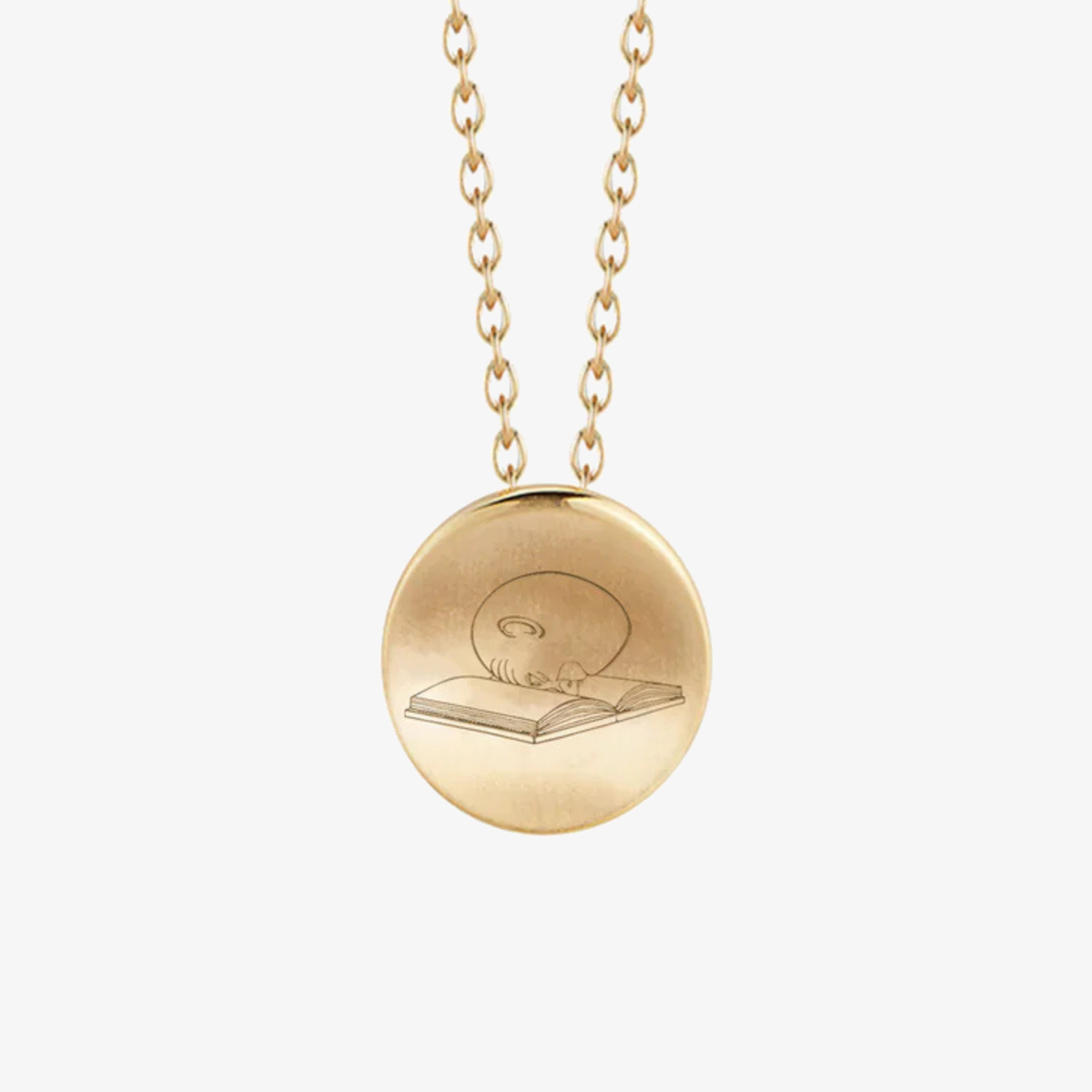 Bookhead Necklace
