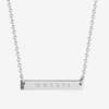 MMXXVI 2026 Horizontal Bar Necklace