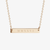 MMXXVI 2026 Horizontal Bar Necklace