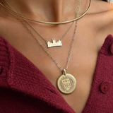 BC Florentine Pendant on figure
