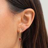 FSU Stud Earring on figure