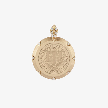 UC Davis 7-Point Diamond Pendant