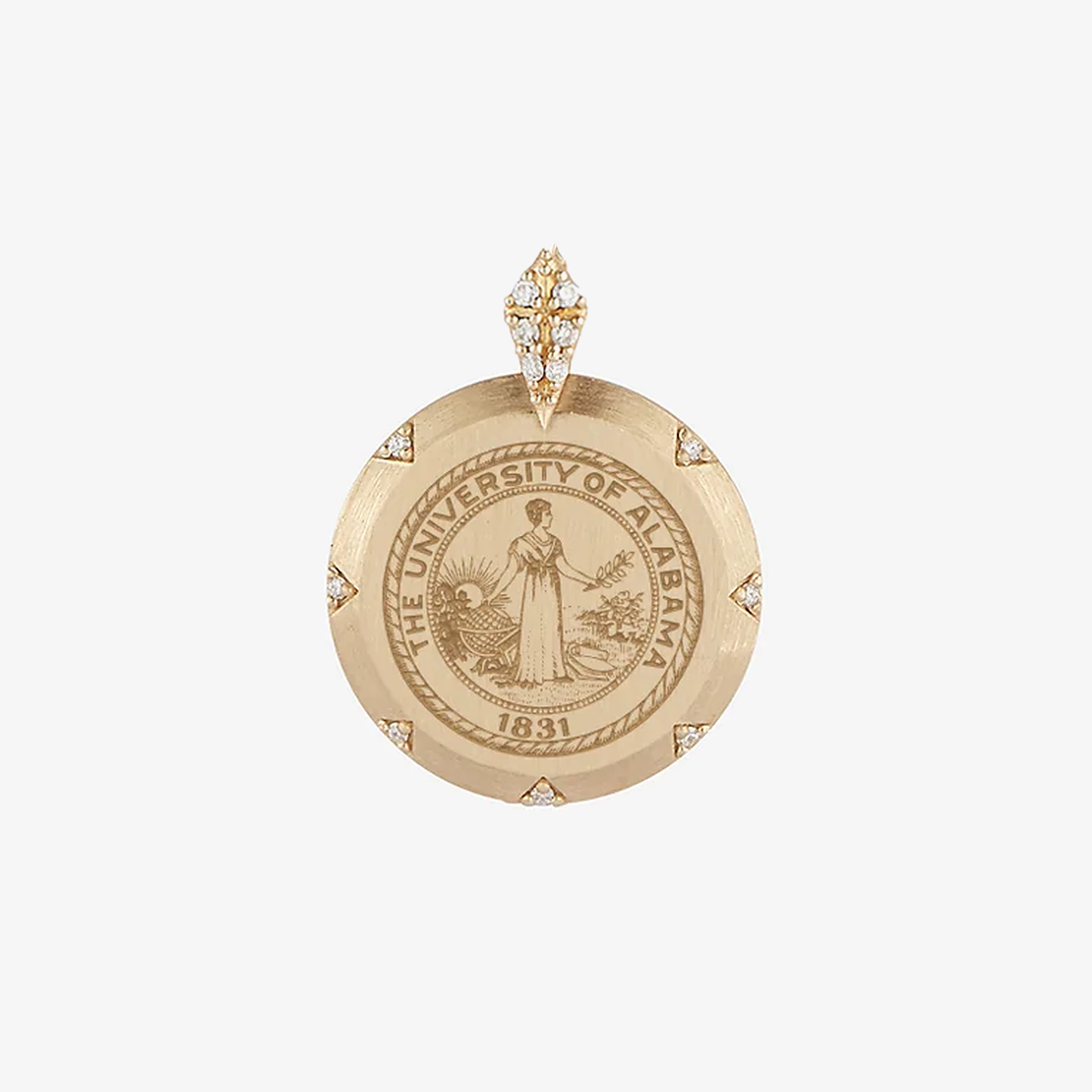 Alabama 7-Point Diamond Pendant