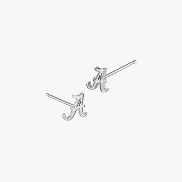 Alabama A Stud Earring