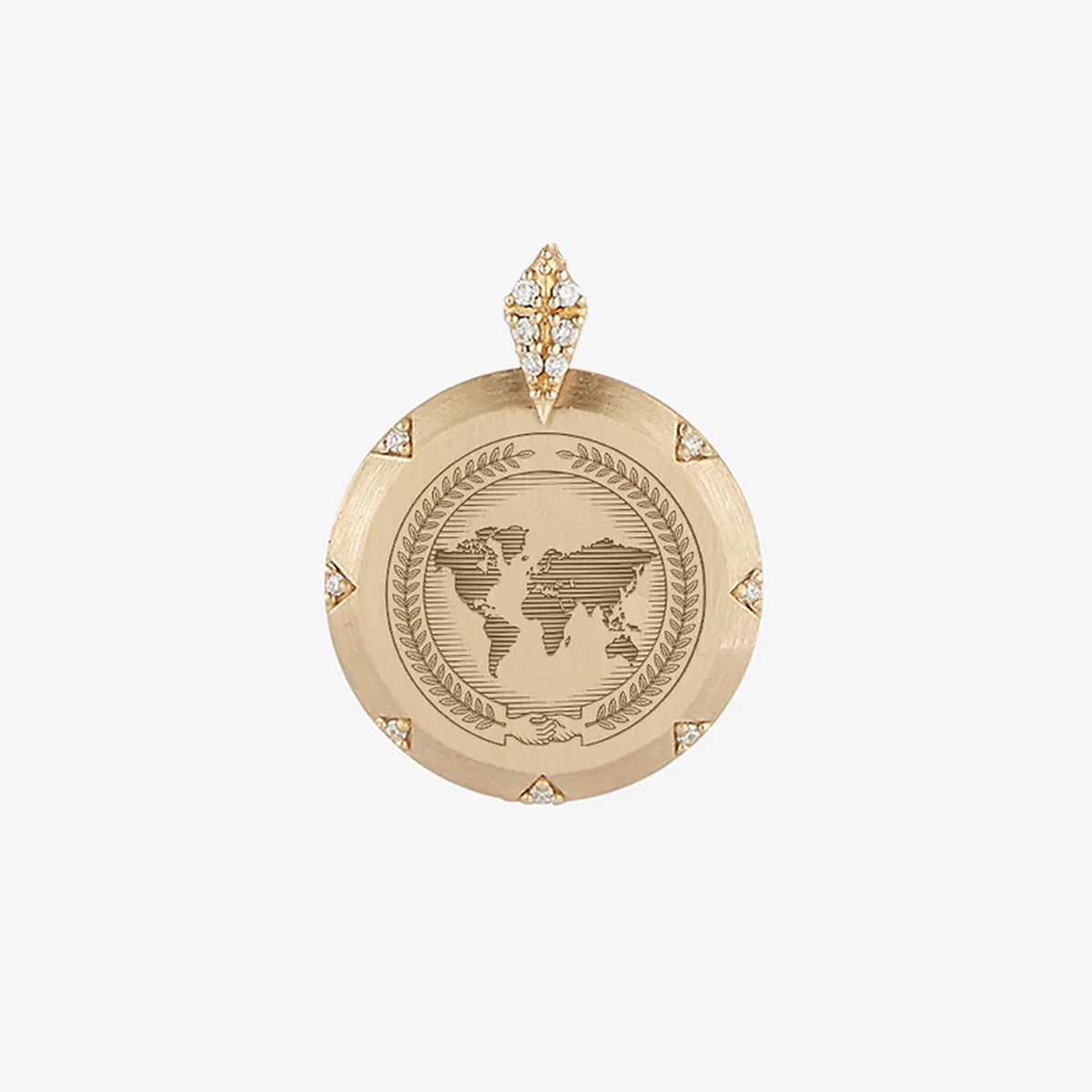 American 7-Point Diamond Pendant