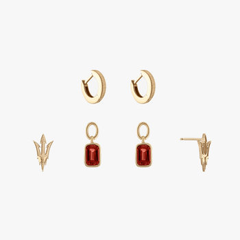 ASU Pitchfork Florentine Earring Bundle