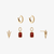 ASU Pitchfork Florentine Earring Bundle