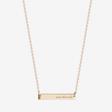 ASU Sun Devils Horizontal Bar Necklace