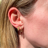 ASU Pitchfork Stud Earrings