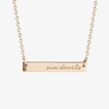 ASU Sun Devils Horizontal Bar Necklace