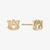 Auburn Logo Stud Earrings
