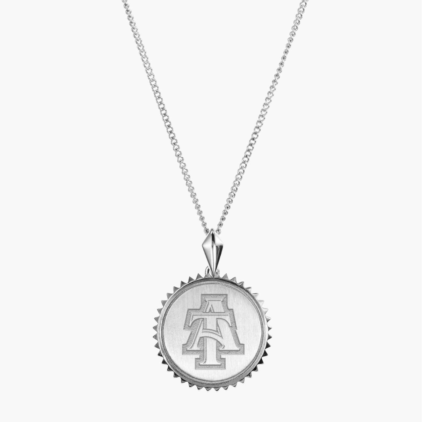 North Carolina A&T Logo Sunburst Pendant