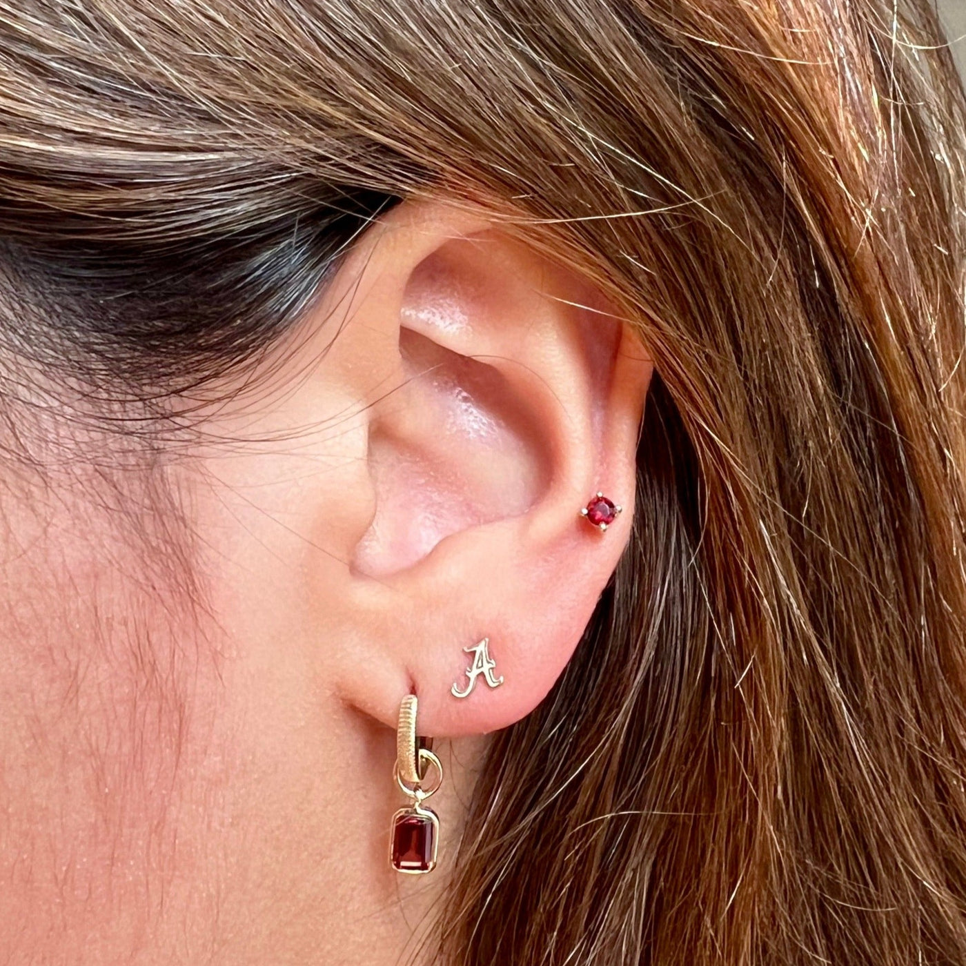 Alabama A Florentine Earring Bundle on Figure 