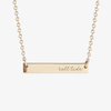 Alabama Roll Tide Horizontal Bar Necklace
