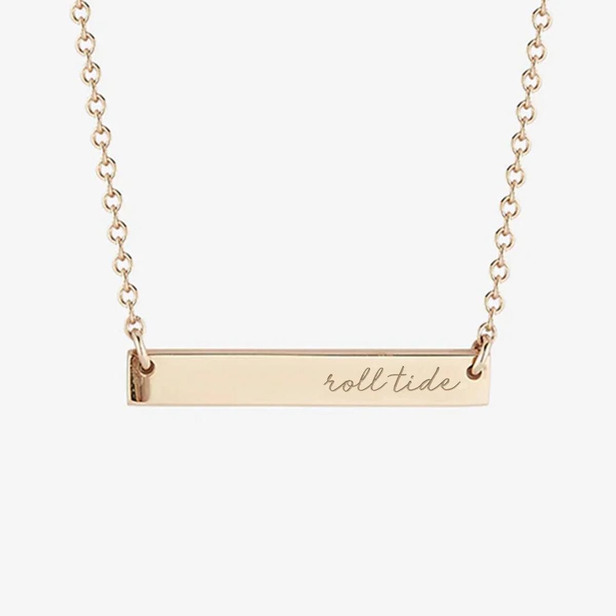 Alabama Roll Tide Horizontal Bar Necklace